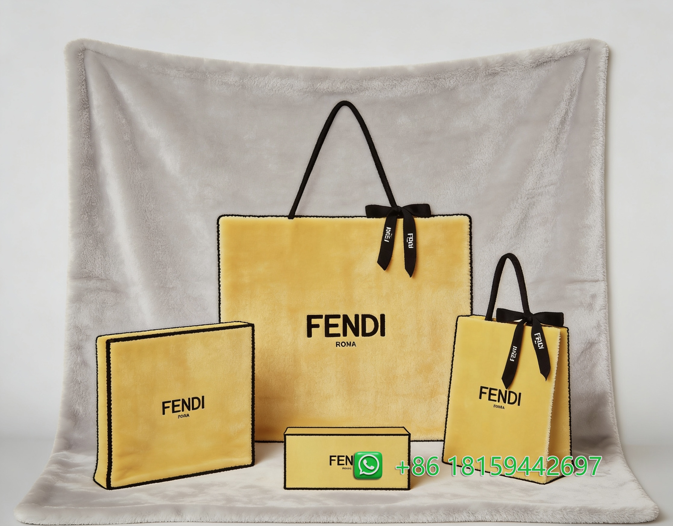 Fendi Throw Blankets